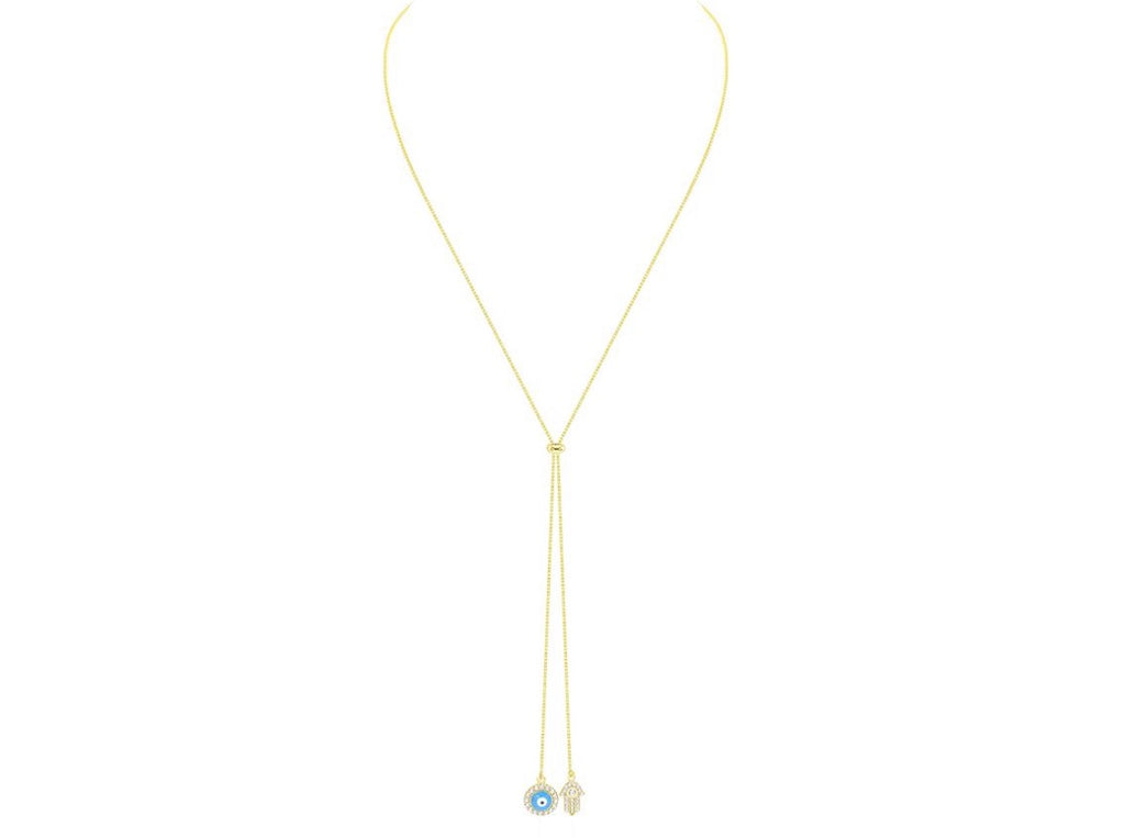 Yaneli Evil Eye Necklace