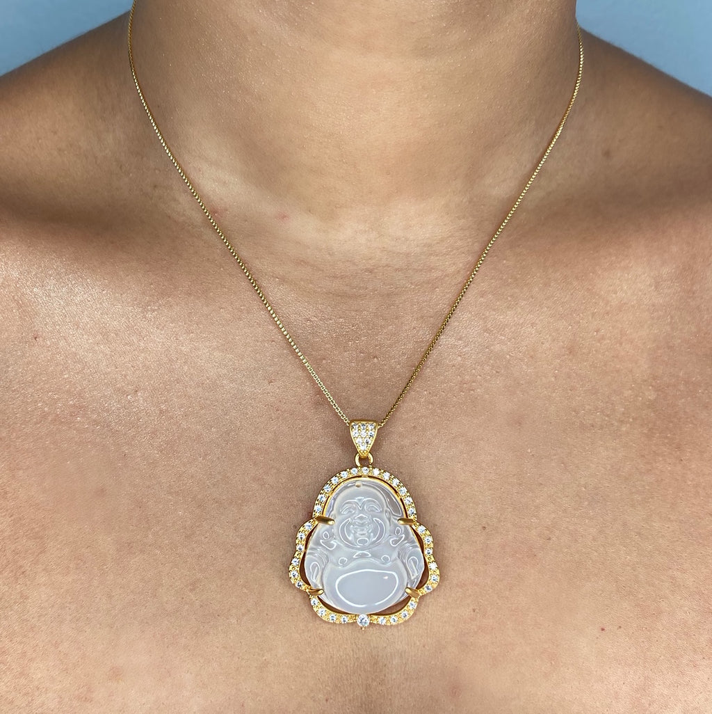 Nilsa Buddha Necklace