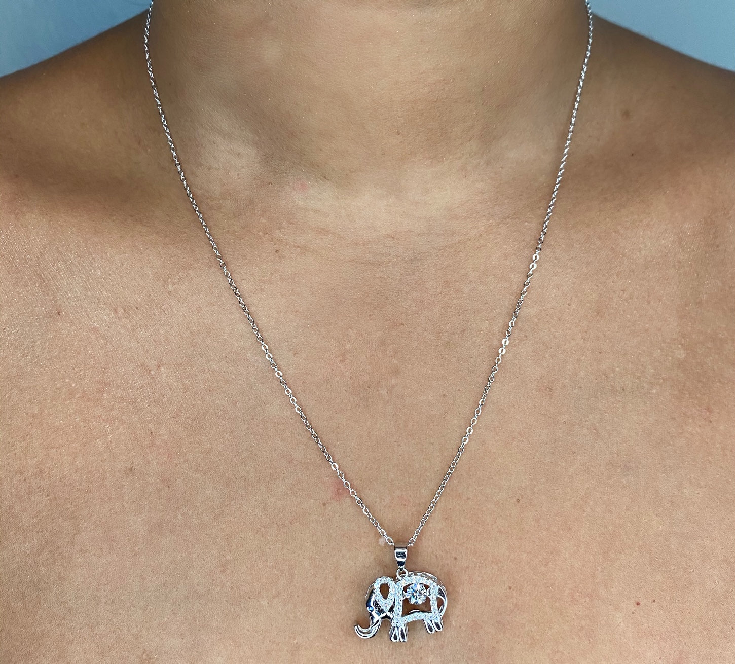 Pamela Elephant Necklace