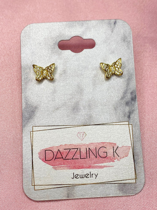 Abi Butterfly Studs