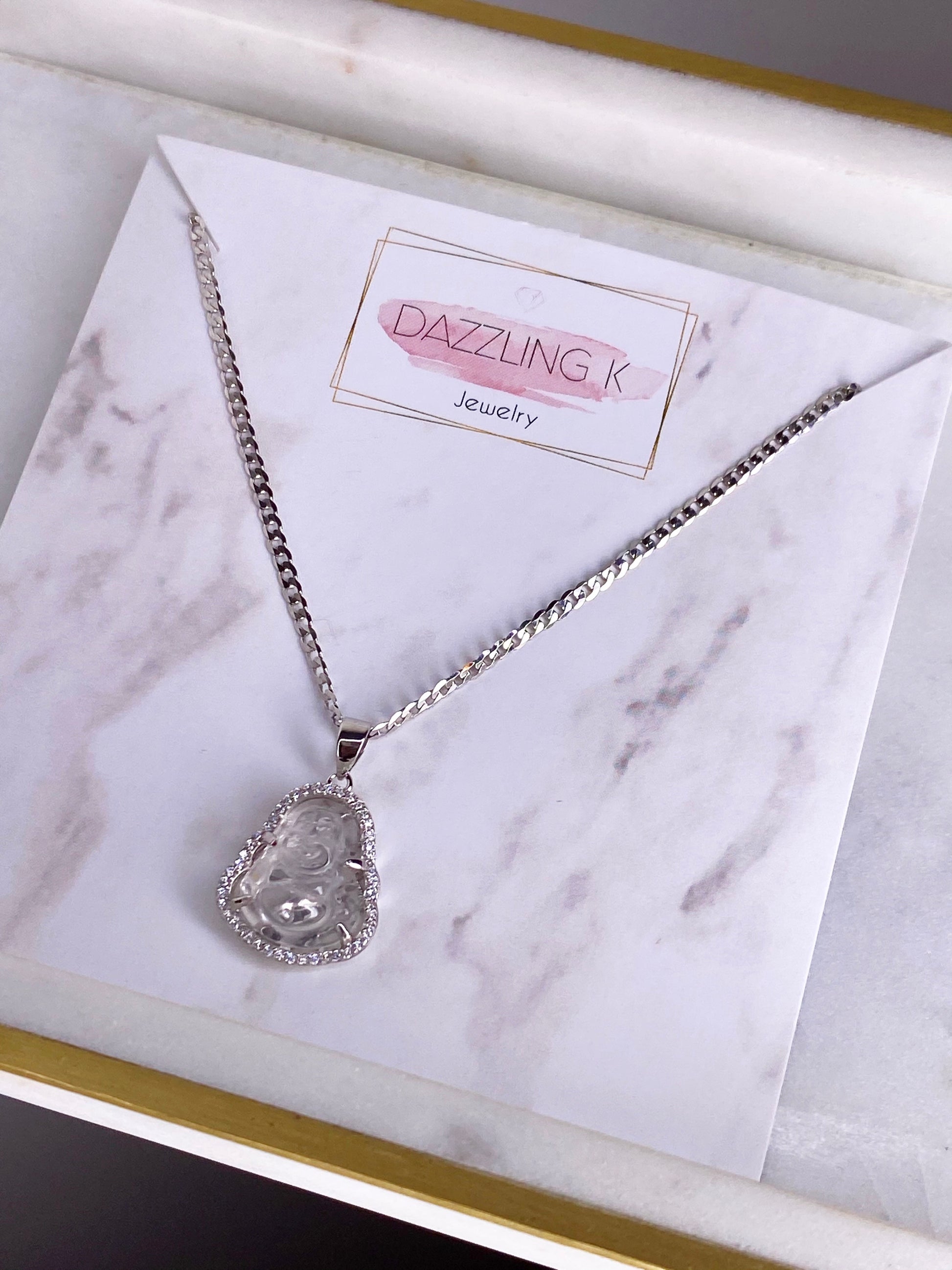 Nilsa Mini Buddha Necklace