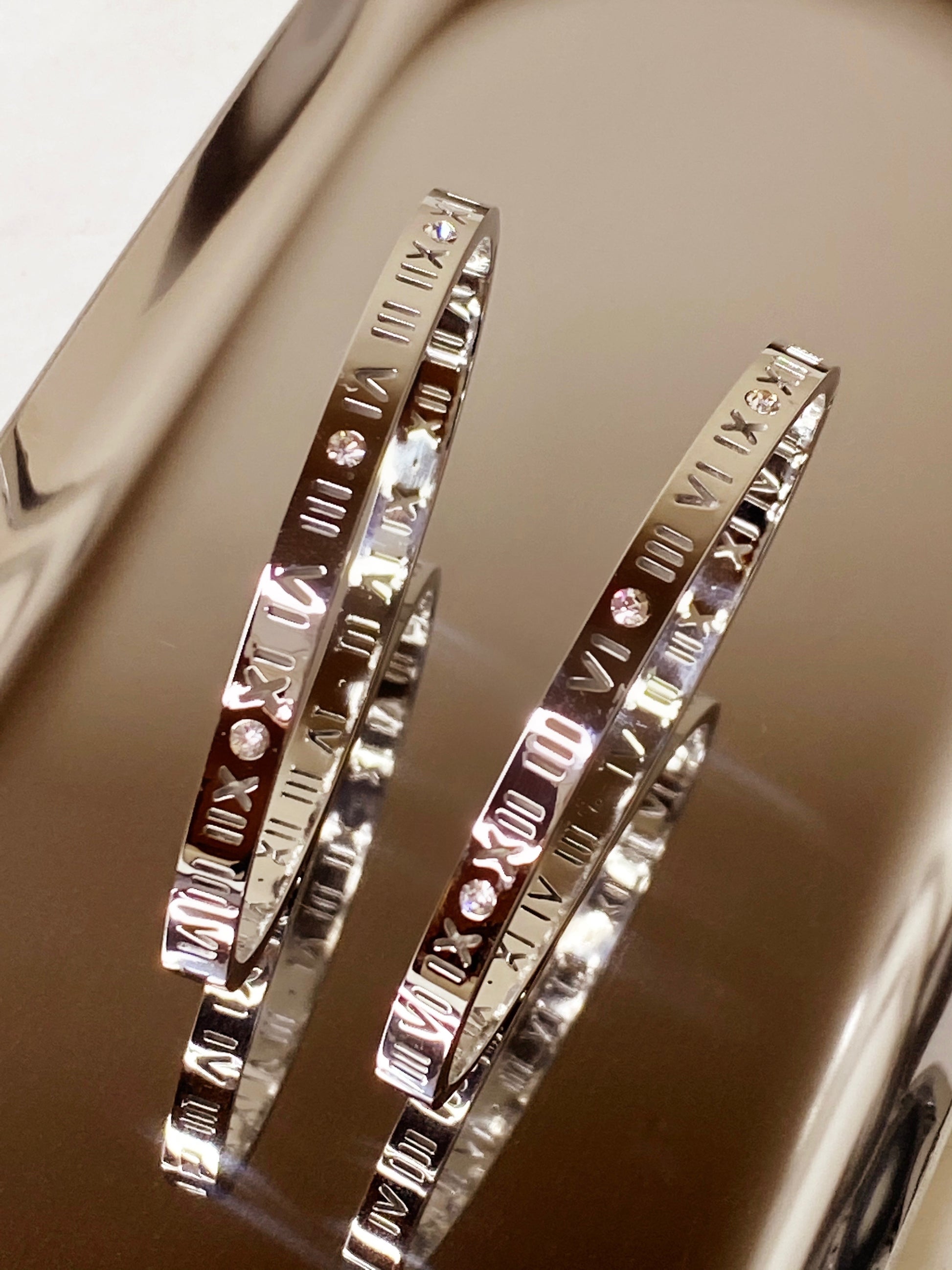 Athena Roman Numeral Bracelet