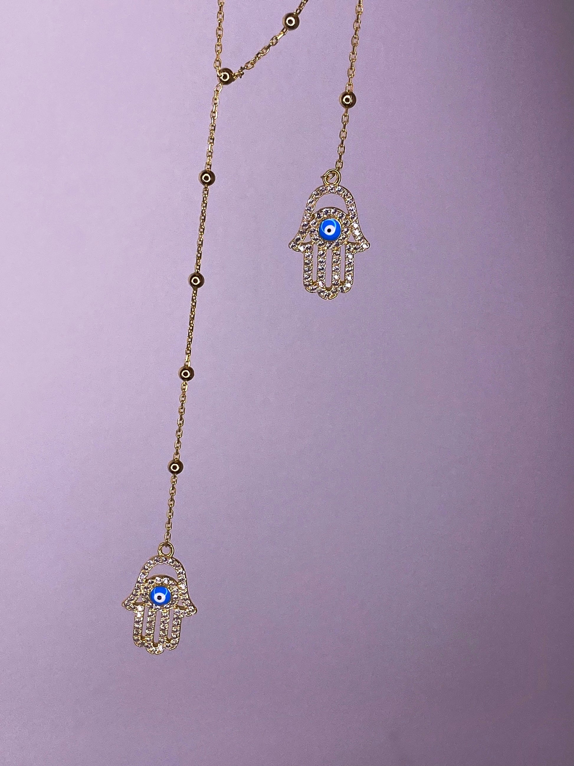 Giselle Hamsa Necklace