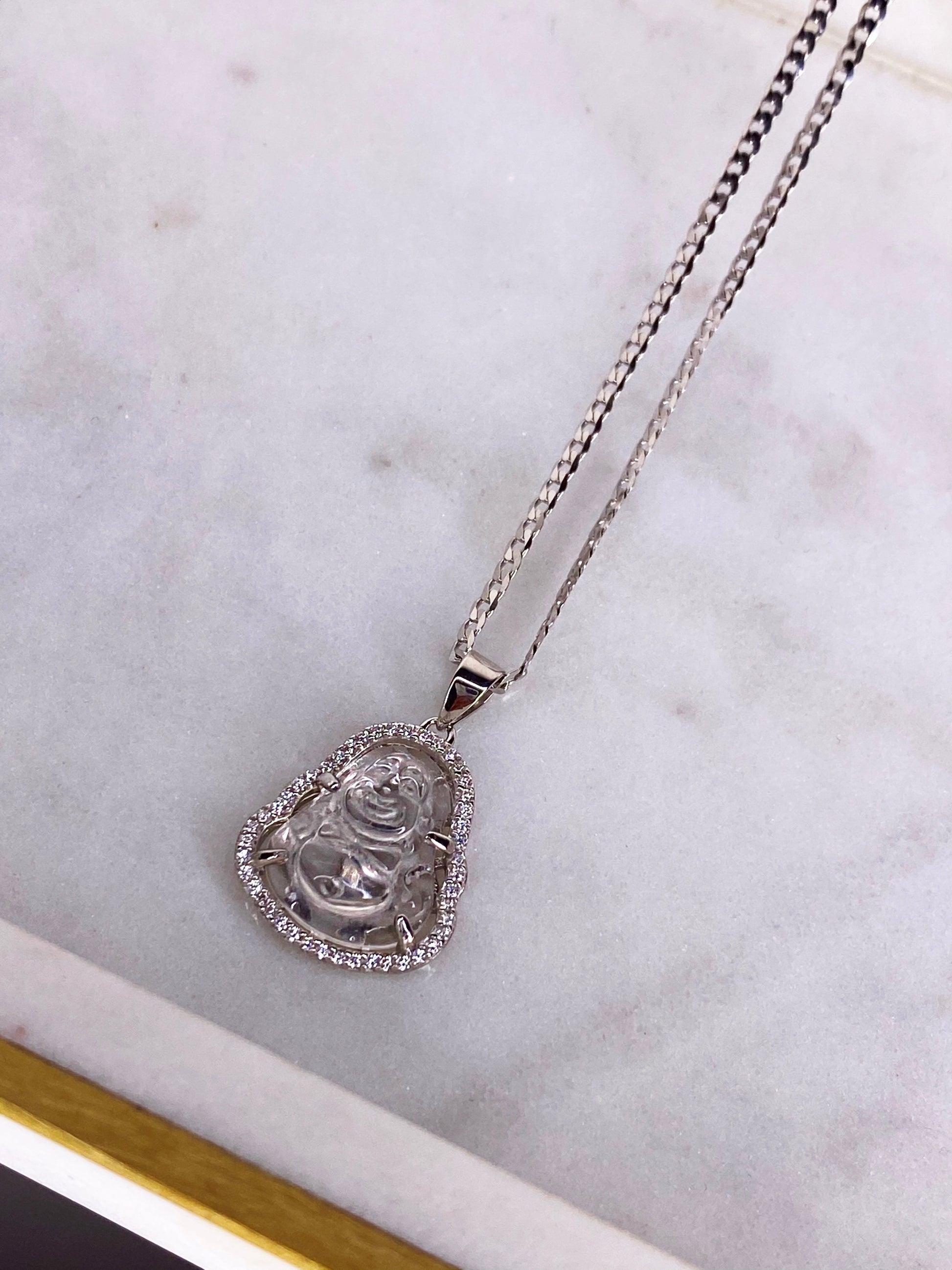 Nilsa Mini Buddha Necklace
