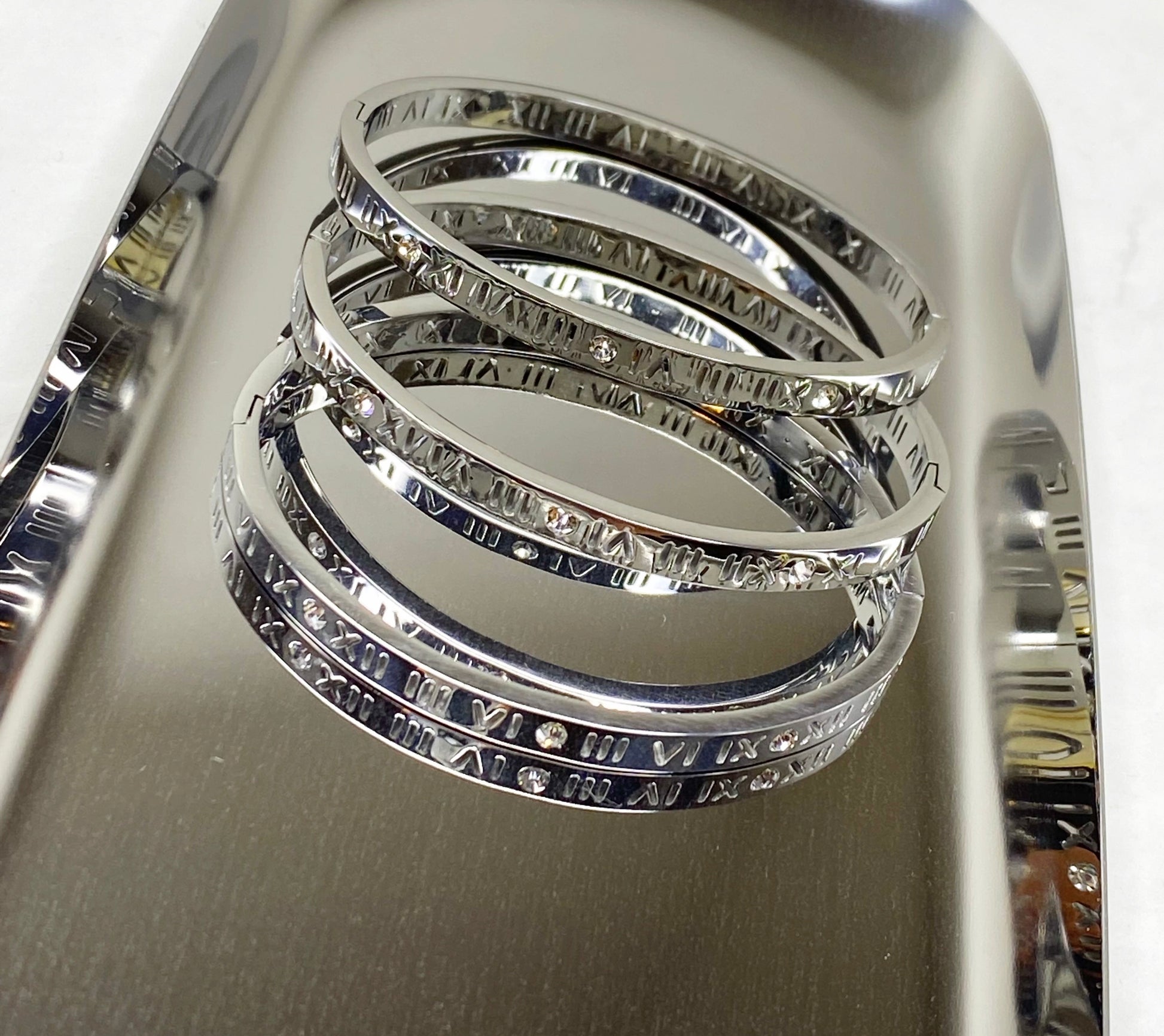 Athena Roman Numeral Bracelet