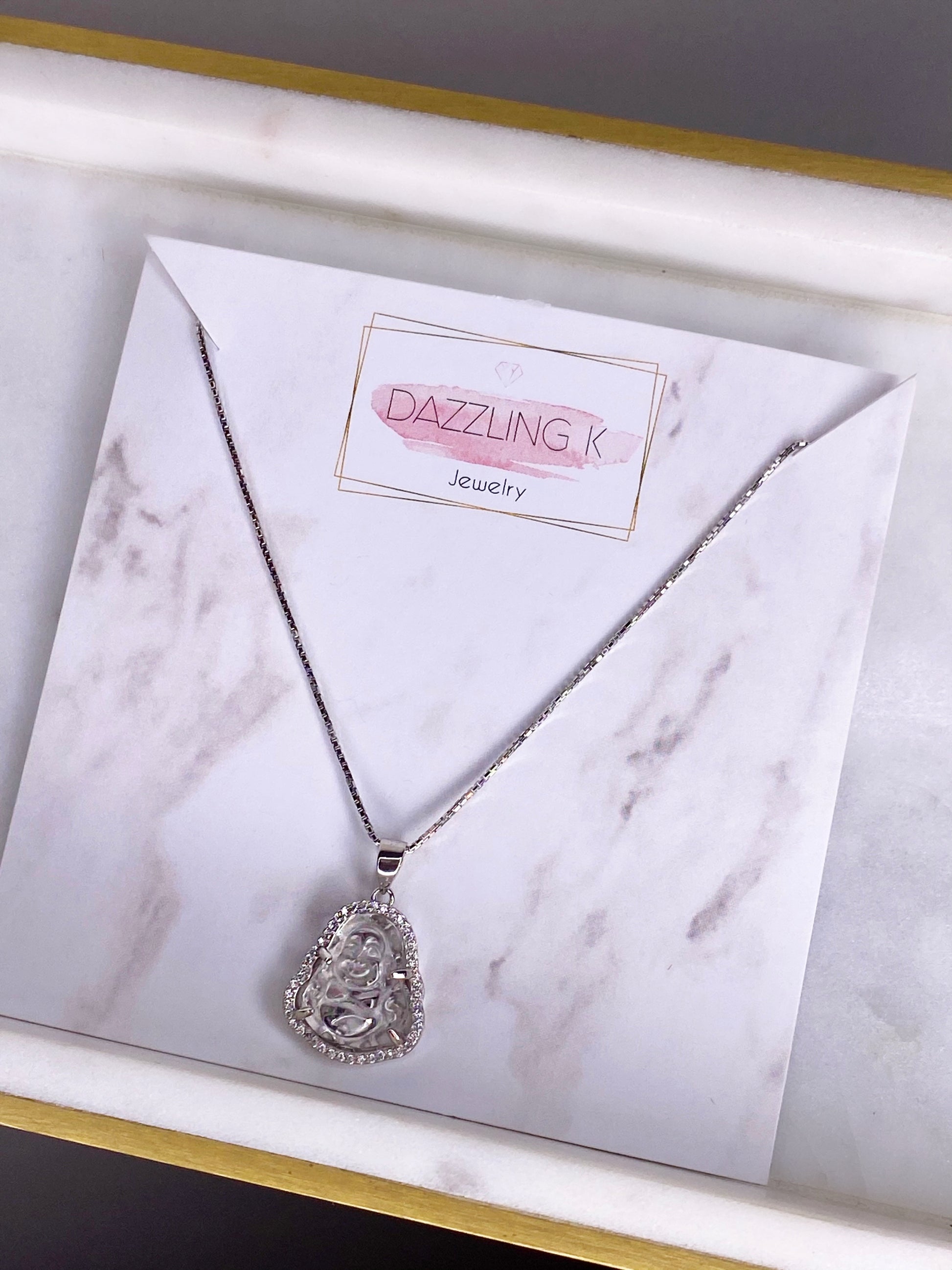Nilsa Mini Buddha Necklace