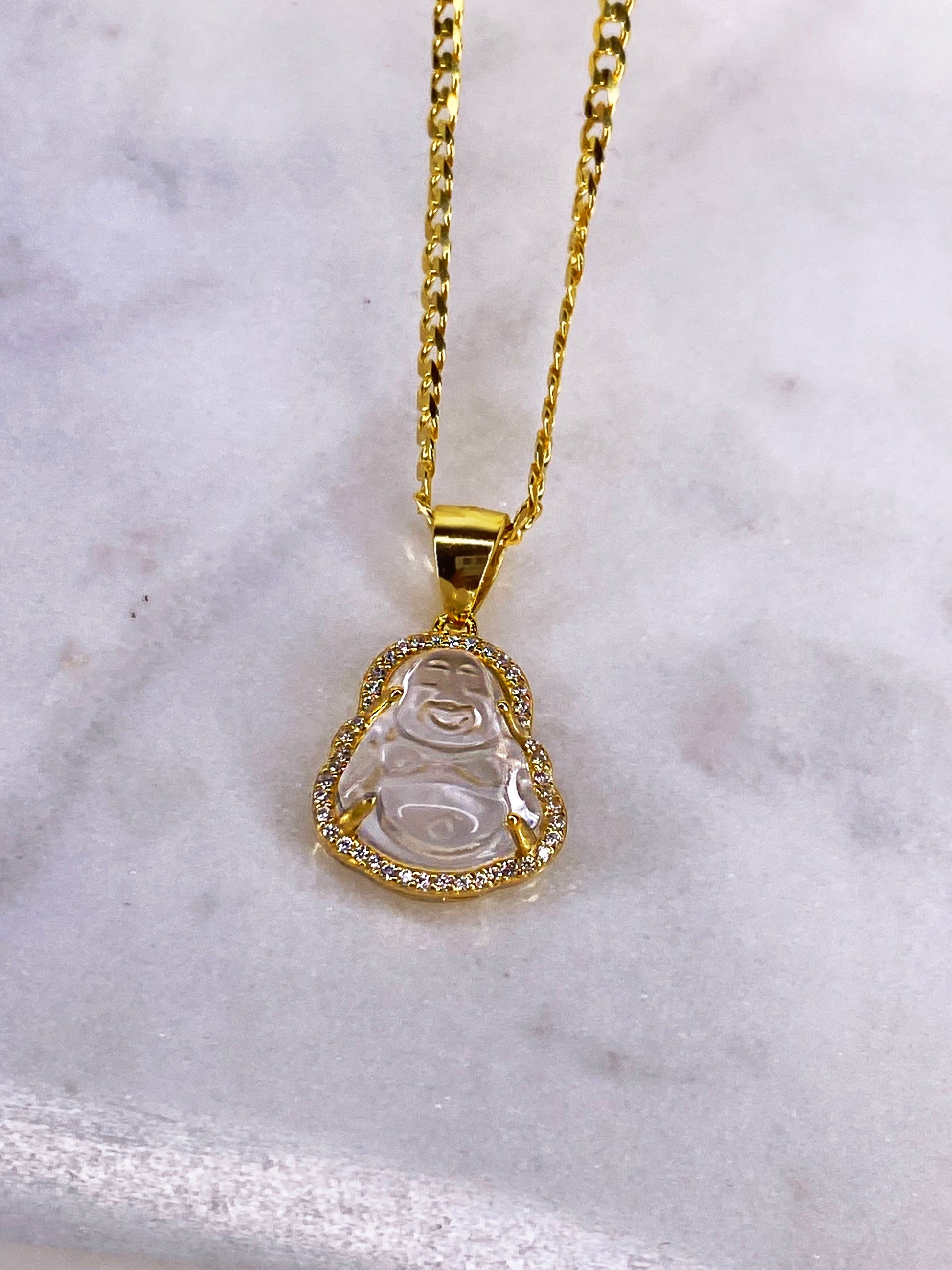 Nilsa Mini Buddha Necklace