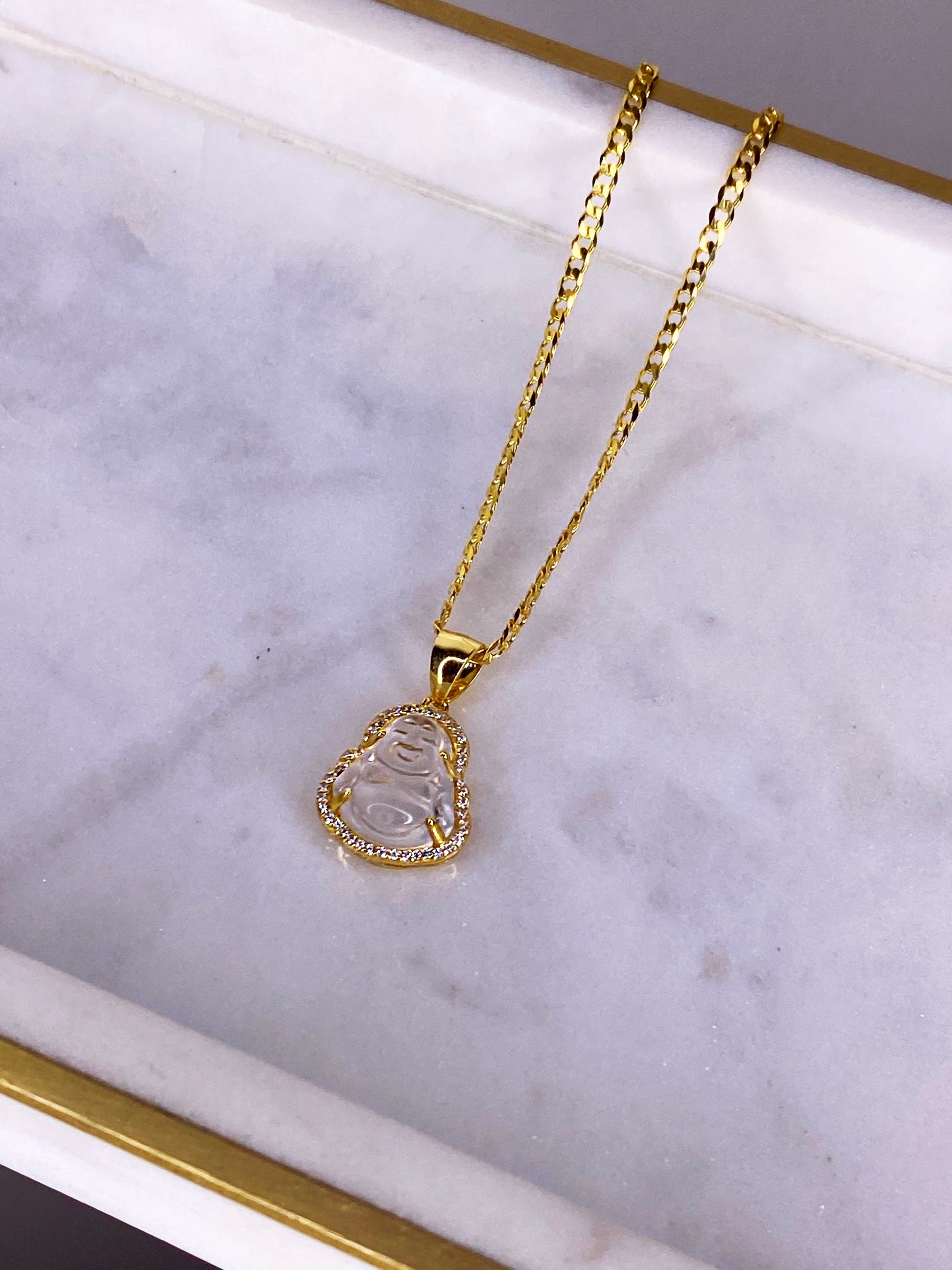 Nilsa Mini Buddha Necklace
