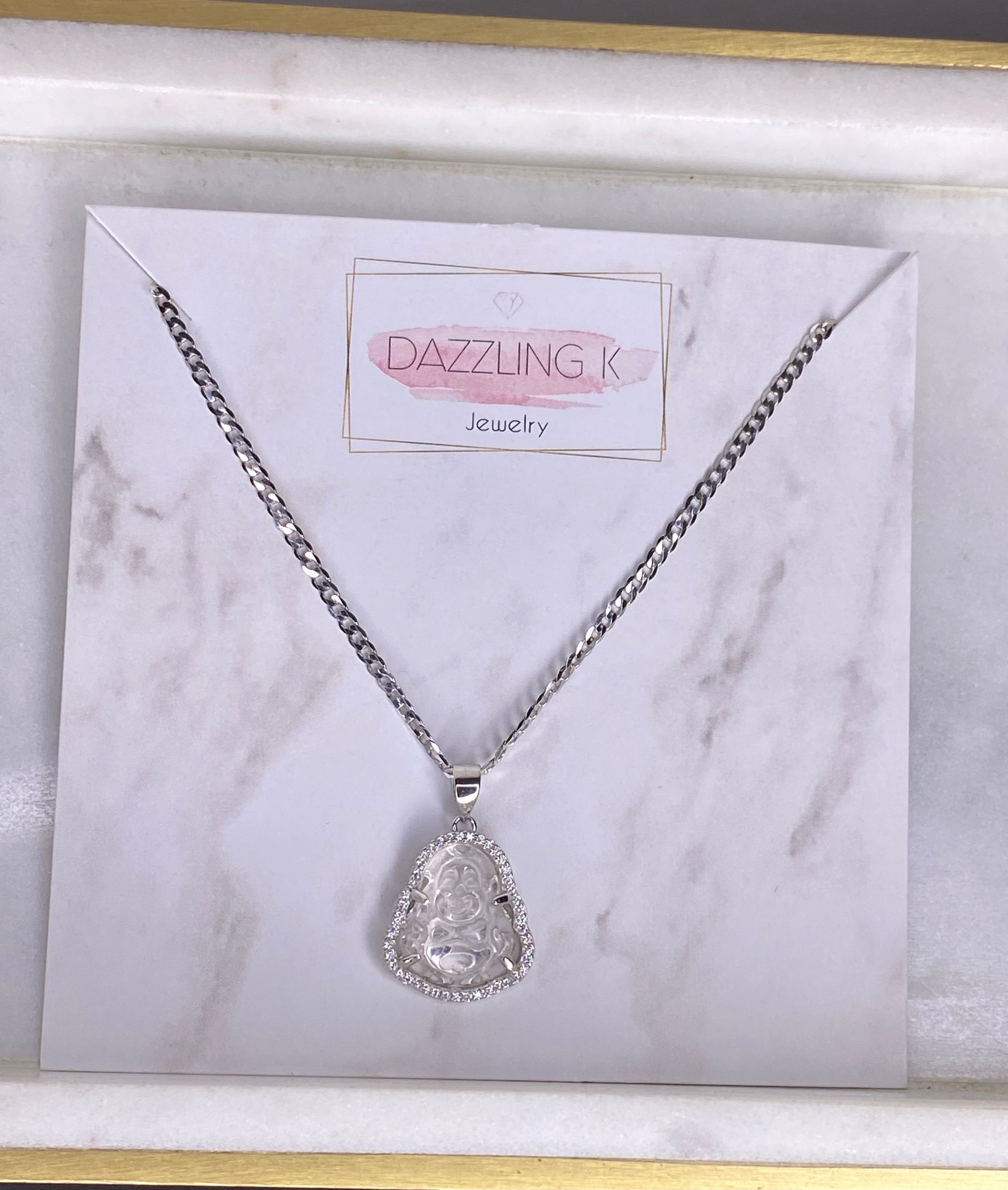 Nilsa Mini Buddha Necklace