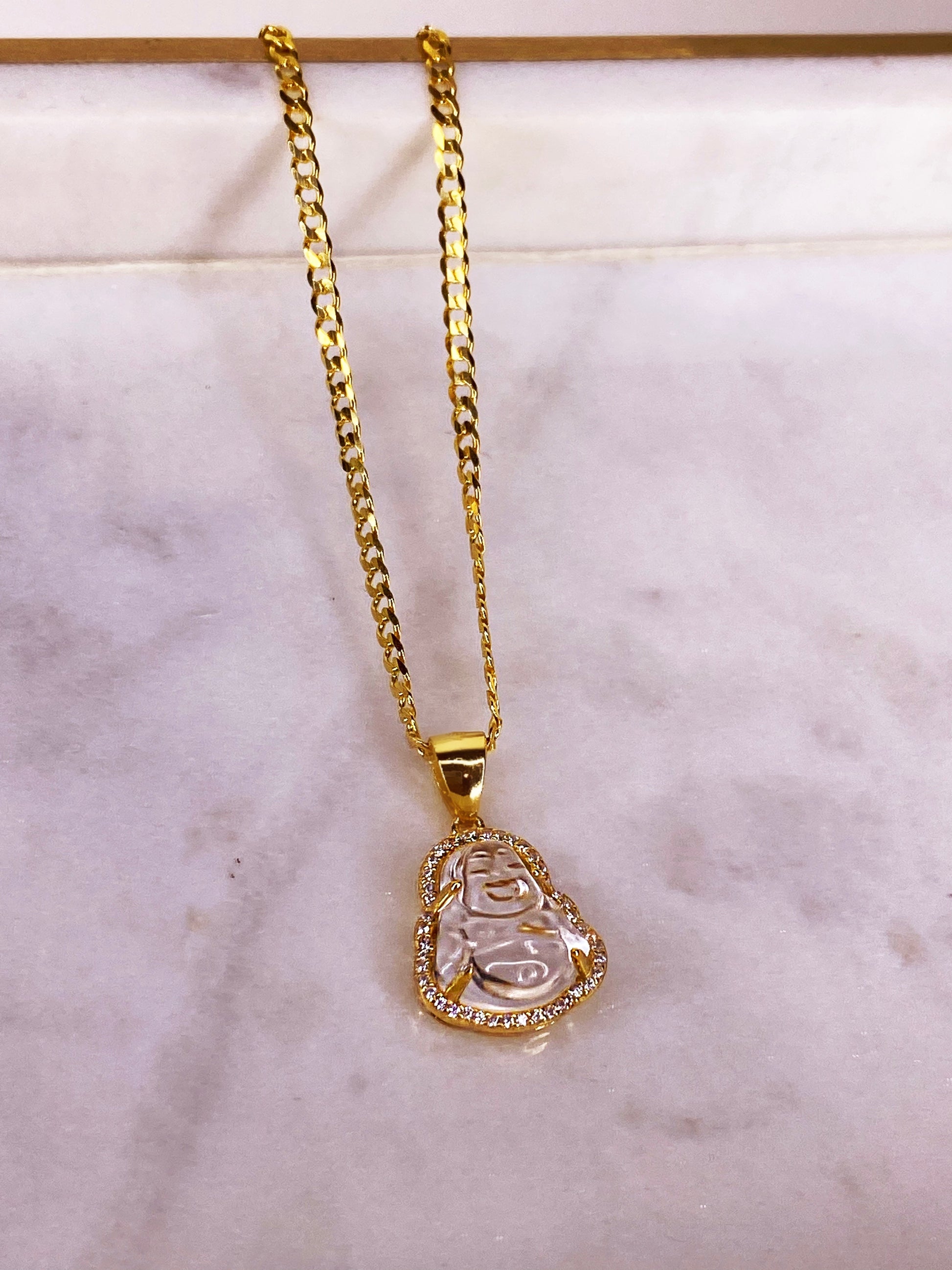 Nilsa Mini Buddha Necklace